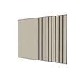 Kép 2/3 - 3D akusztikus panel 60x80 cm csíkos