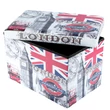 Kép 2/4 - Design tárolós ülőke 48x32 London