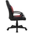 US 92 Euro gamer szék fekete-piros
