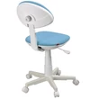 Kép 4/5 - RU Logika ergonomikus gyerek forgószék kék