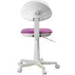 Kép 5/5 - RU Logika ergonomikus gyerek forgószék pink
