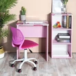 Kép 3/12 - DOMINO számítógép asztal szett pink