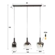 Kép 5/5 - ZENITH függesztett lámpa 3B