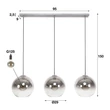 Kép 9/9 - BUBBLE függesztett lámpa 3B