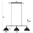 Kép 4/4 - INDUSTRIAL függesztett lámpa 3B