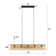 Kép 6/6 - TUBE GLASS függesztett lámpa 5B