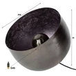 Kép 6/6 - BASKET asztali lámpa 1B 36cm