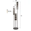 Kép 5/5 - CYLINDER GLASS állólámpa 3B
