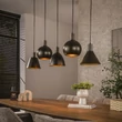 Kép 1/5 - METALLO függesztett lámpa 5B Sienna barna