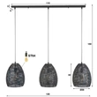 Kép 4/4 - ARMOR OVAL függesztett lámpa 3B