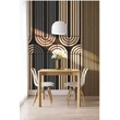 Kép 2/2 - Art Deco akusztikus falpanel falra és mennyezetre teak