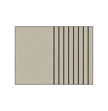 3D akusztikus panel 60x80 cm csíkos