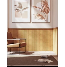 Moduláris falburkolat szett 98,3x98 cm Pure Stripe tölgy