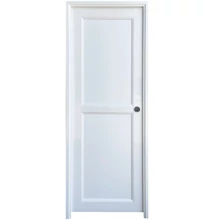 Műanyag  nyíló ajtó szett tokkal balos 210x75 cm fehér