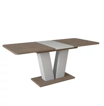 Vegas 2 bővíthető asztal Trüffel tölgy - szürke