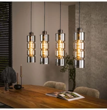 CYLINDER GLASS függesztett lámpa 4B