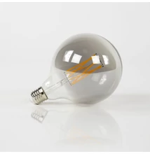 LED izzó G125 12,5 cm füstüveg