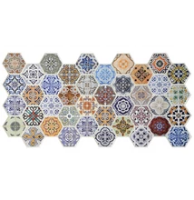 Dekor PVC falpanel Patchwork mintás Dekor PVC falpanel Patchwork mintás