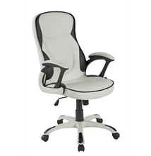 US 25 Reno vezetői forgószék fehér-fekete