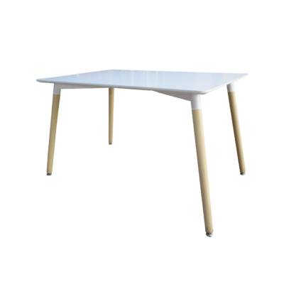 Lotus szögletes asztal fehér