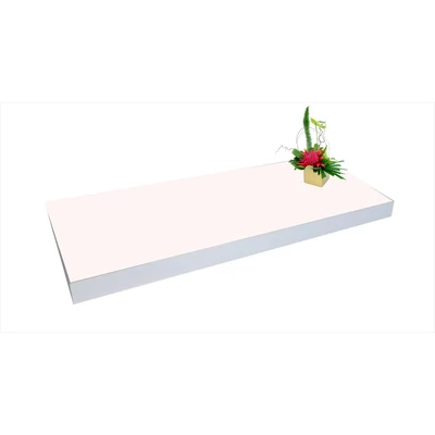 Lebegőpolc 80 cm fehér