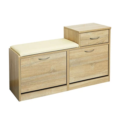 Junda cipőszekrény fehér tölgy