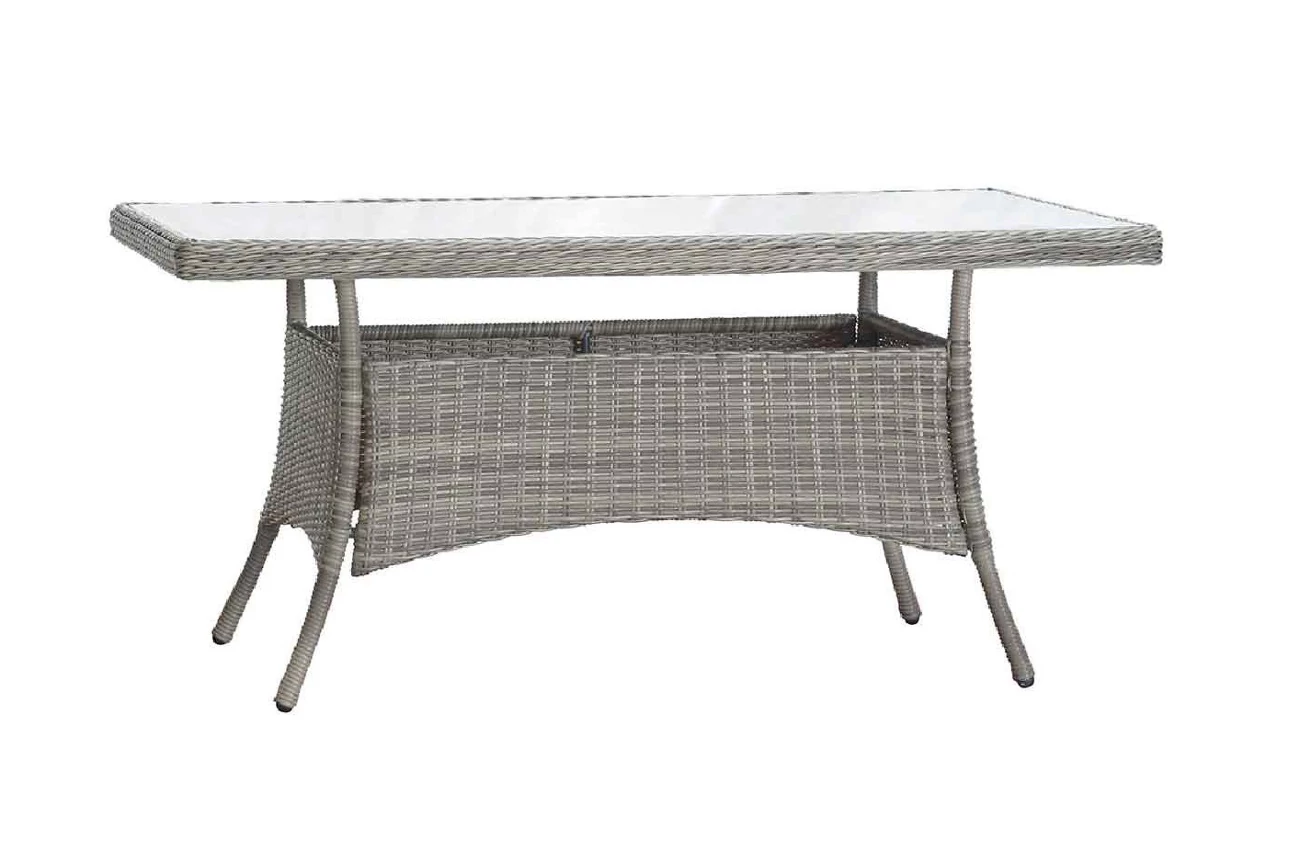 Loco prémium rattan asztal