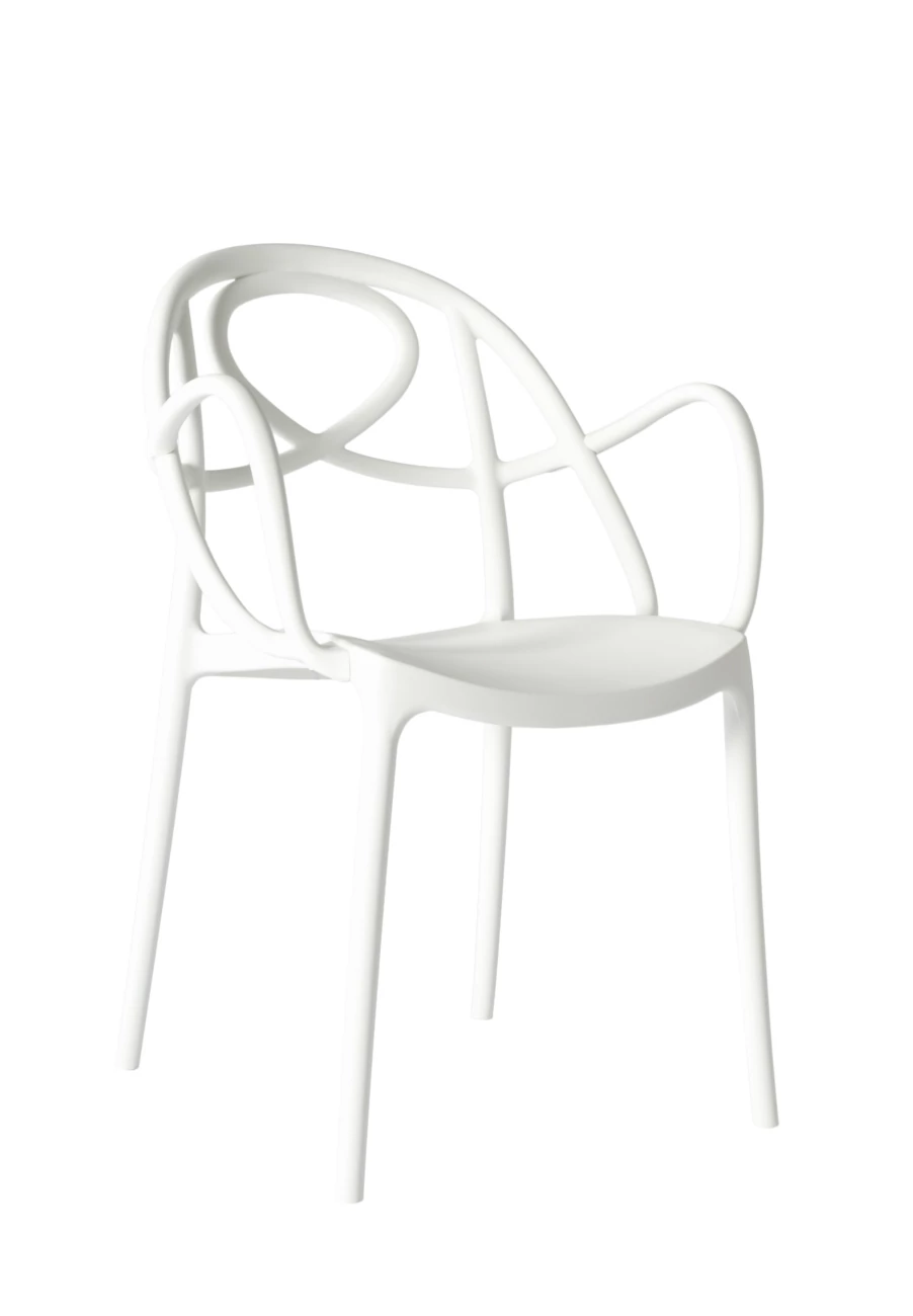 ETOILE P műanyag karfás szék P101 fehér