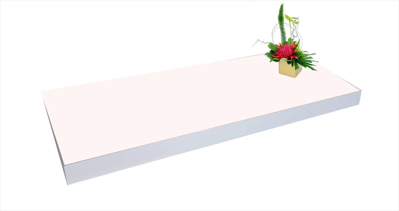 Lebegőpolc 80 cm fehér