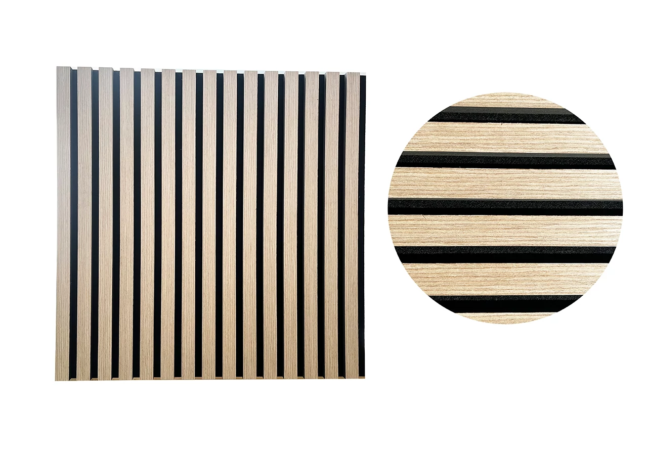 Akusztikus falpanel falra és mennyezetre 60x60 cm Tölgy